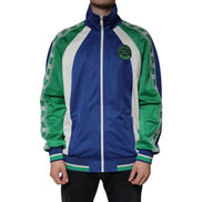 Blouson bomber Dolce & Gabbana multicolore en polyester à fermeture éclair intégrale