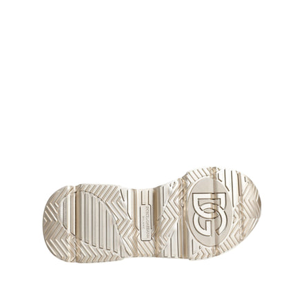 Chaussures Baskets Daymaster Irisées à Paillettes Dorées Dolce & Gabbana