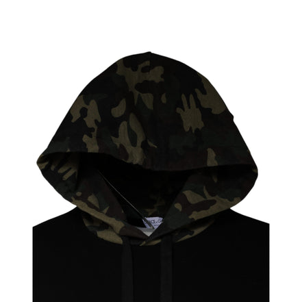 Pull à capuche Dolce & Gabbana camouflage noir