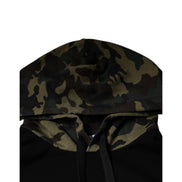 Pull à capuche Dolce & Gabbana camouflage noir