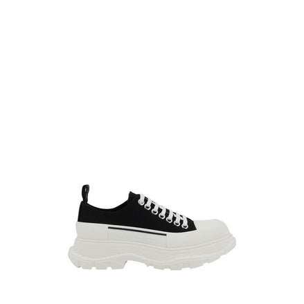 Baskets Chunky Alexander McQueen en Coton Noir