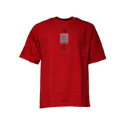 Dolce & Gabbana T-shirt Girocollo in Cotone con Occhio Rosso DG