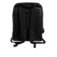 Dolce & Gabbana Zaino Scuola Nero in Nylon con Logo DG