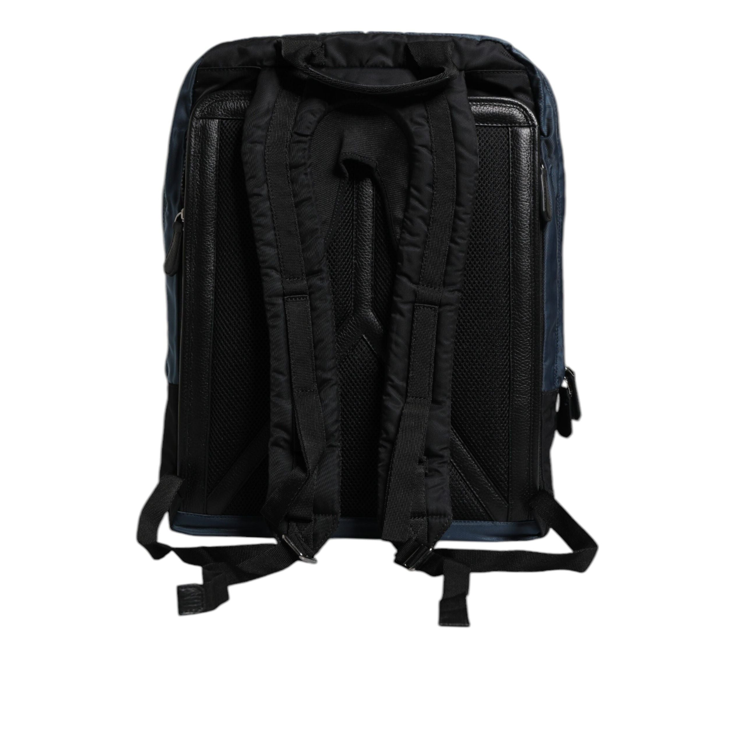 Dolce & Gabbana Zaino Scuola Nero in Nylon con Logo DG