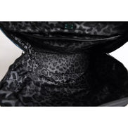 Dolce & Gabbana Zaino Scuola Nero in Nylon con Logo DG