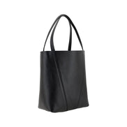 Chloé Black Calf Leather Shoulder Bag - Spin