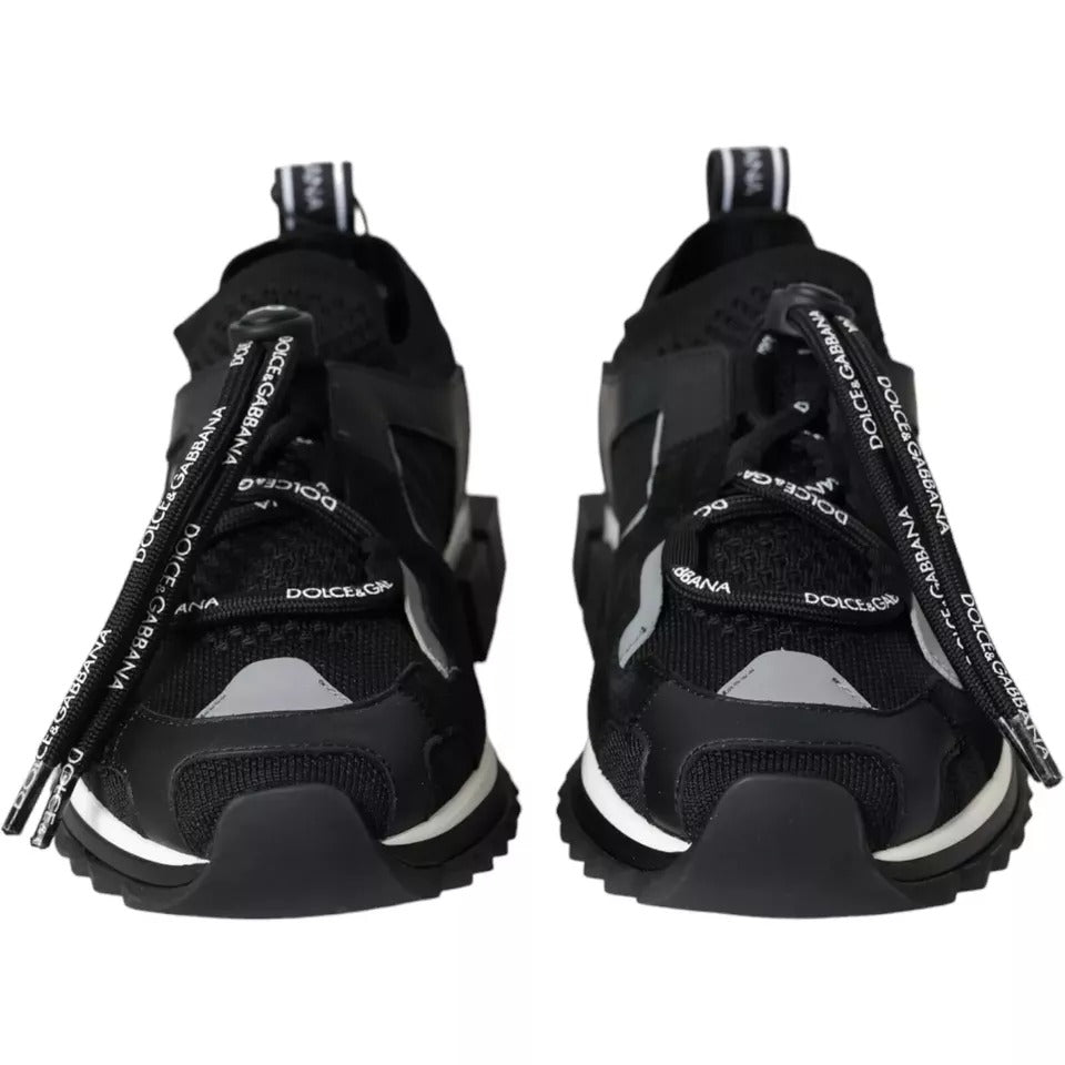 Chaussures Homme Baskets Dolce & Gabbana Sorrento Noir Blanc Logo