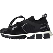 Chaussures Homme Baskets Dolce & Gabbana Sorrento Noir Blanc Logo