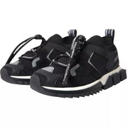 Chaussures Homme Baskets Dolce & Gabbana Sorrento Noir Blanc Logo