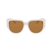 Ferragamo White Bio Sunglasses