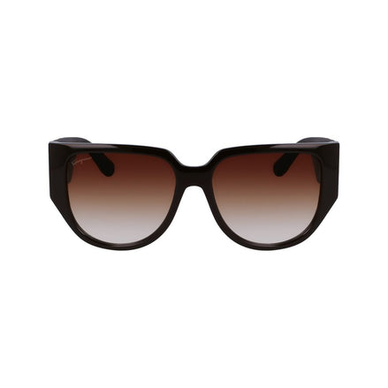 Lunettes de soleil Ferragamo marron injectées Bio