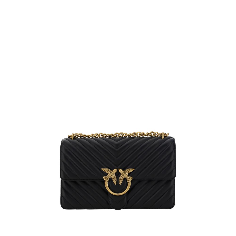PINKO Black Love One Classic Shoulder Bag