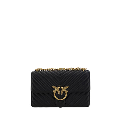 PINKO Black Love One Classic Shoulder Bag