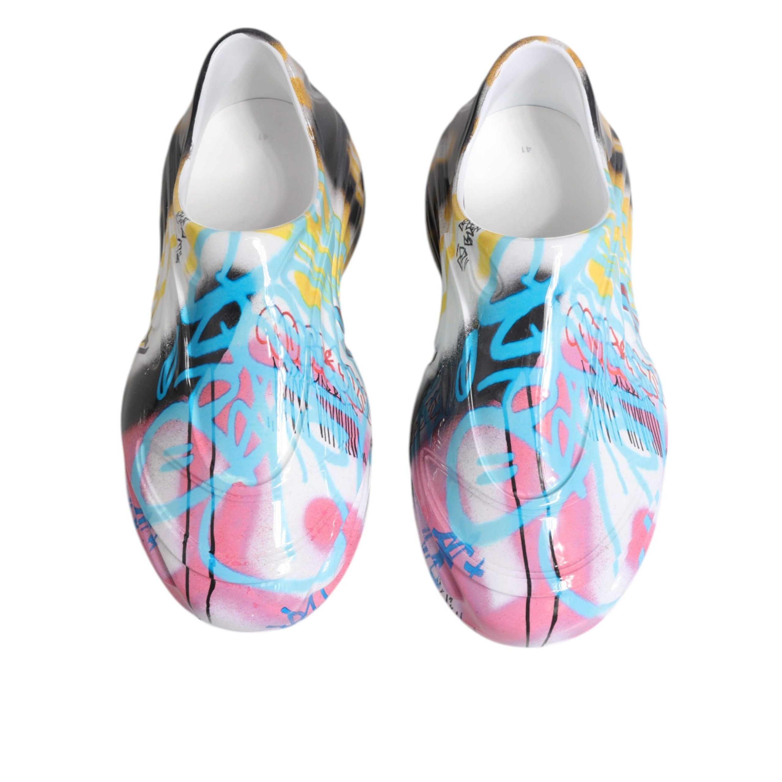 Dolce & Gabbana Multicolor Graffiti Daymaster Sneakers