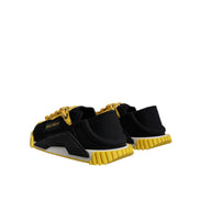 Dolce & Gabbana Baskets basses NS1 noir et jaune