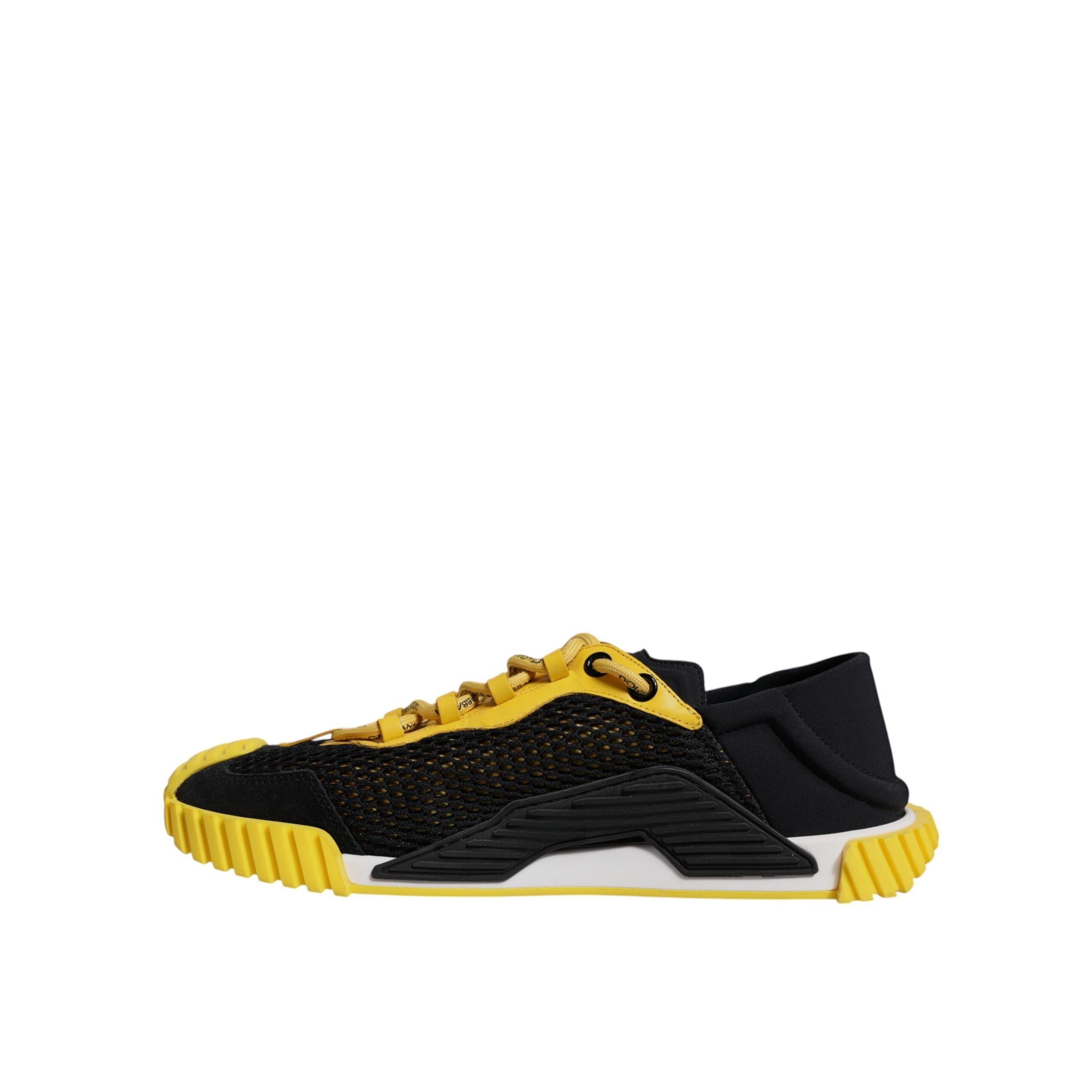 Dolce & Gabbana Baskets basses NS1 noir et jaune