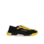 Dolce & Gabbana Baskets basses NS1 noir et jaune