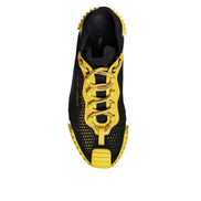 Dolce & Gabbana Baskets basses NS1 noir et jaune