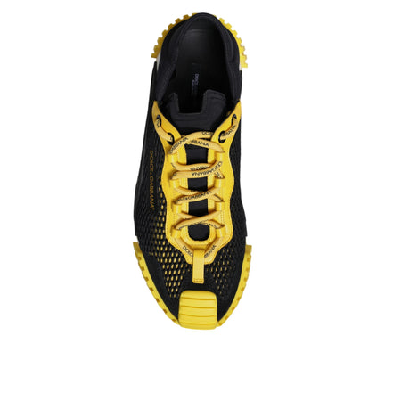Dolce & Gabbana Baskets basses NS1 noir et jaune