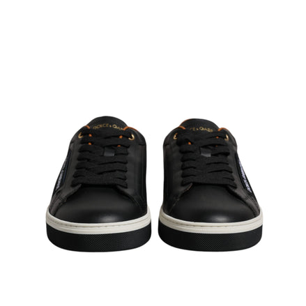 Scarpe da ginnastica basse da uomo Dolce & Gabbana in pelle nera