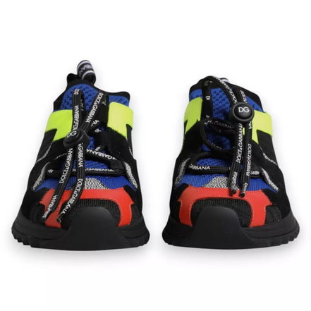 Dolce & Gabbana Multicolor Mesh Sorrento Trekking Sneakers