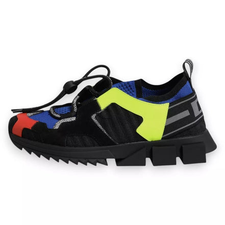 Dolce & Gabbana Multicolor Mesh Sorrento Trekking Sneakers