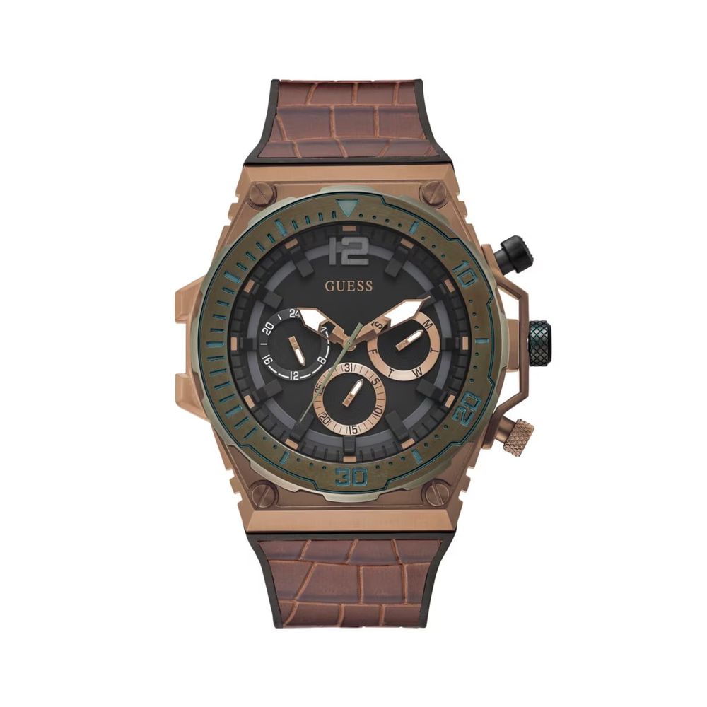 Orologio Guess da donna, sintetico marrone