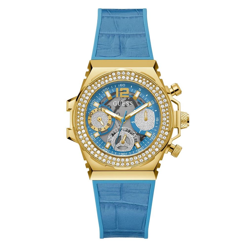 Guess Blue Orologio Sportivo Sintetico