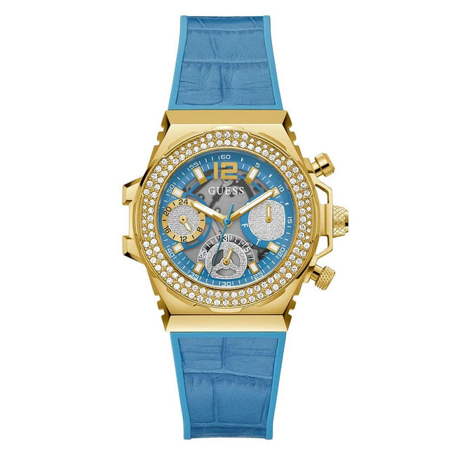 Guess Blue Orologio Sportivo Sintetico