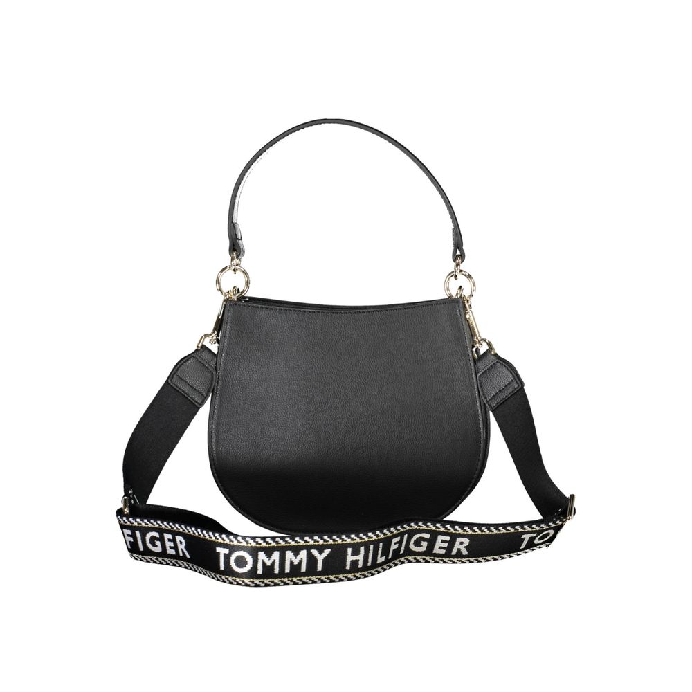 Borsa Tommy Hilfiger in Poliestere Nero