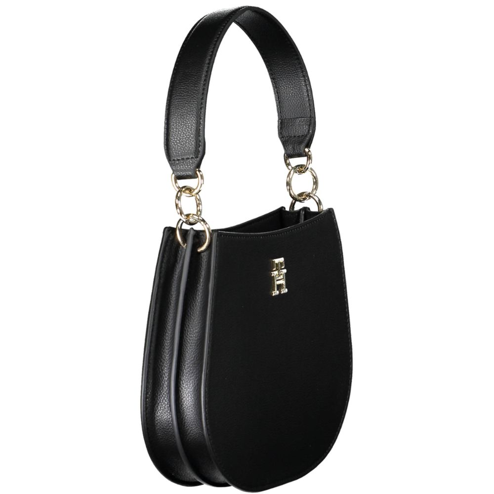 Borsa Tommy Hilfiger in Poliestere Nero