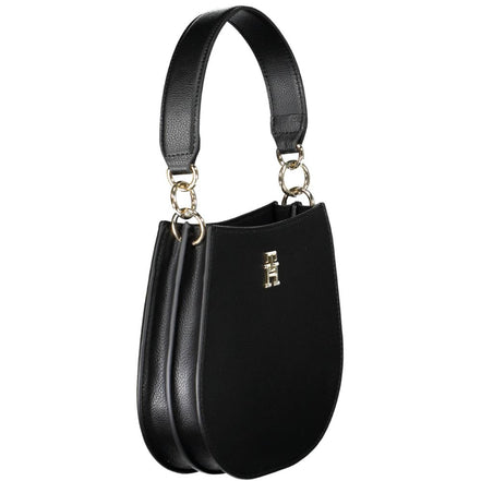 Borsa Tommy Hilfiger in Poliestere Nero