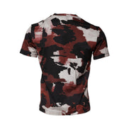 T-shirt col rond camouflage multicolore Dolce & Gabbana