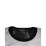 T-shirt Dolce & Gabbana col rond camouflage multicolore