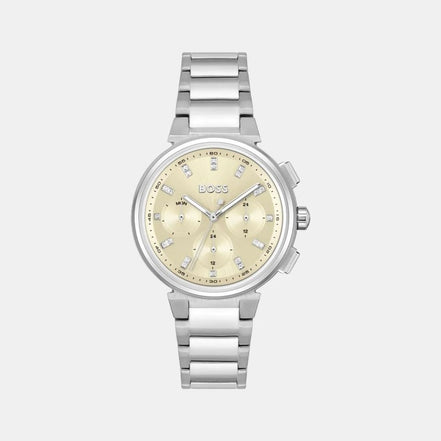 Montre habillée Hugo Boss en acier inoxydable argenté