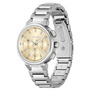 Montre habillée Hugo Boss en acier inoxydable argenté