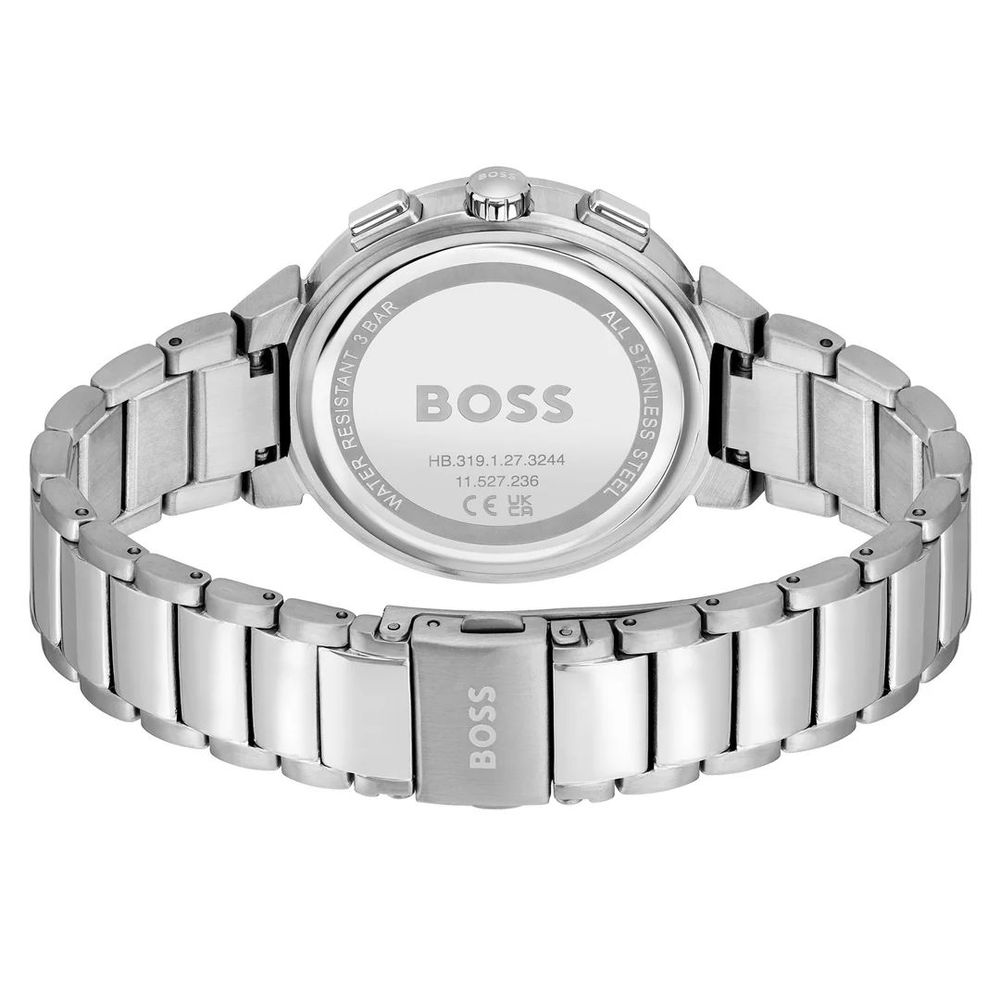 Montre habillée Hugo Boss en acier inoxydable argenté