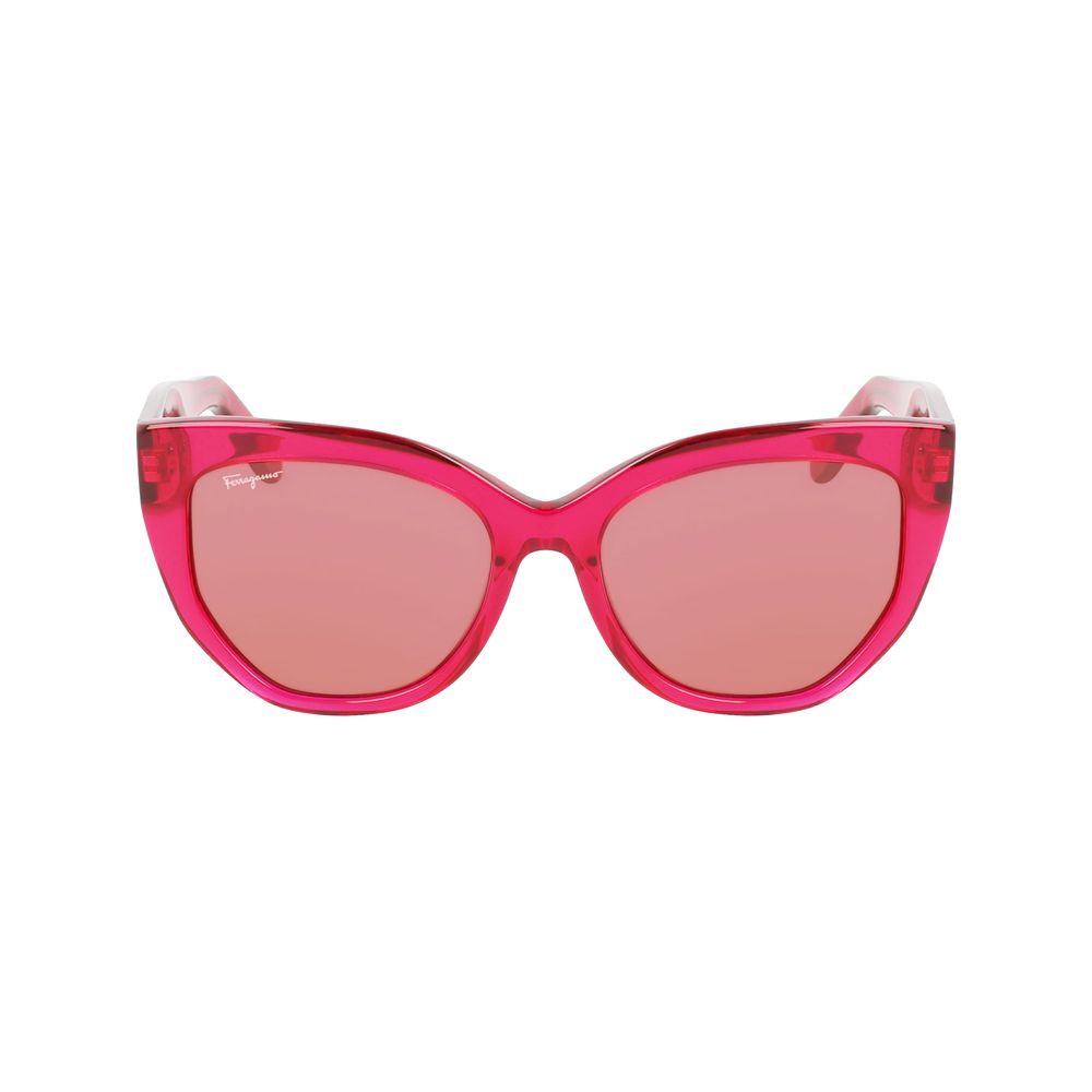 Occhiali da sole Ferragamo in acetato multicolore