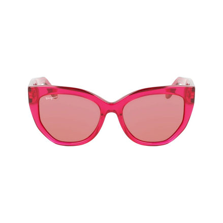 Lunettes de soleil Ferragamo en acétate multicolore