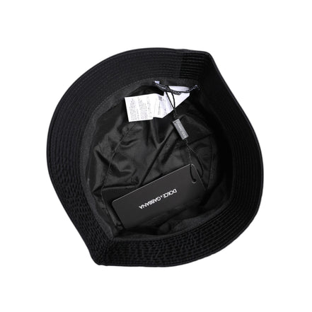 Bob Dolce & Gabbana en coton noir à large bord