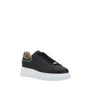 Baskets basses Philipp Plein en cuir de veau noir Bos Taurus