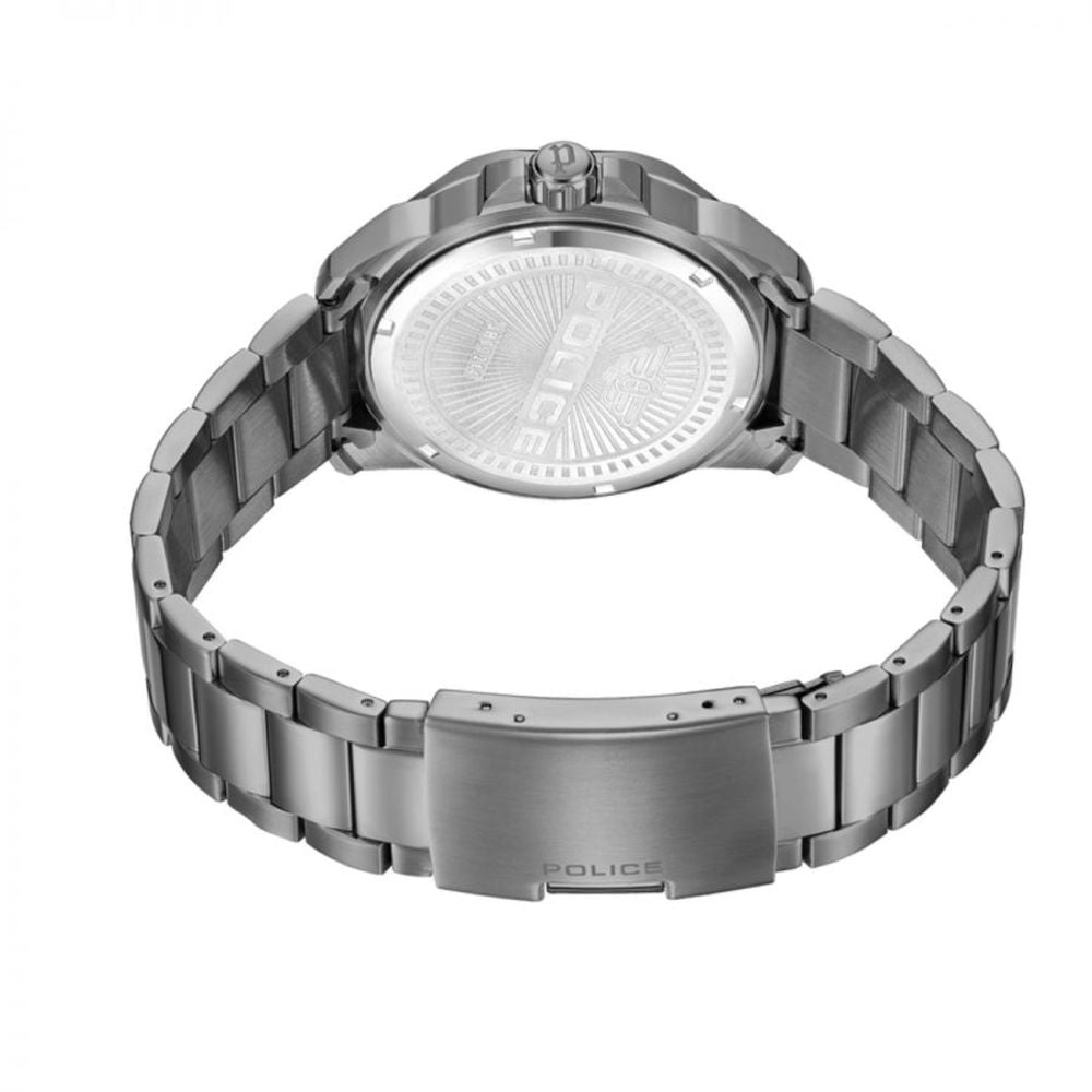 Montre habillée Police gris acier inoxydable