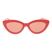 Lunettes de soleil en plastique rose Guess