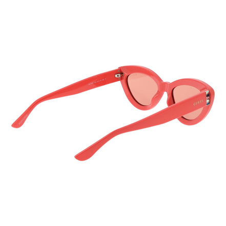 Lunettes de soleil en plastique rose Guess