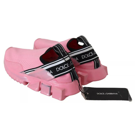 Scarpe casual slip-on Sorrento basse rosa Dolce & Gabbana