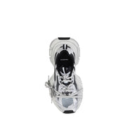 Baskets de sport Balenciaga en tissu multicolore