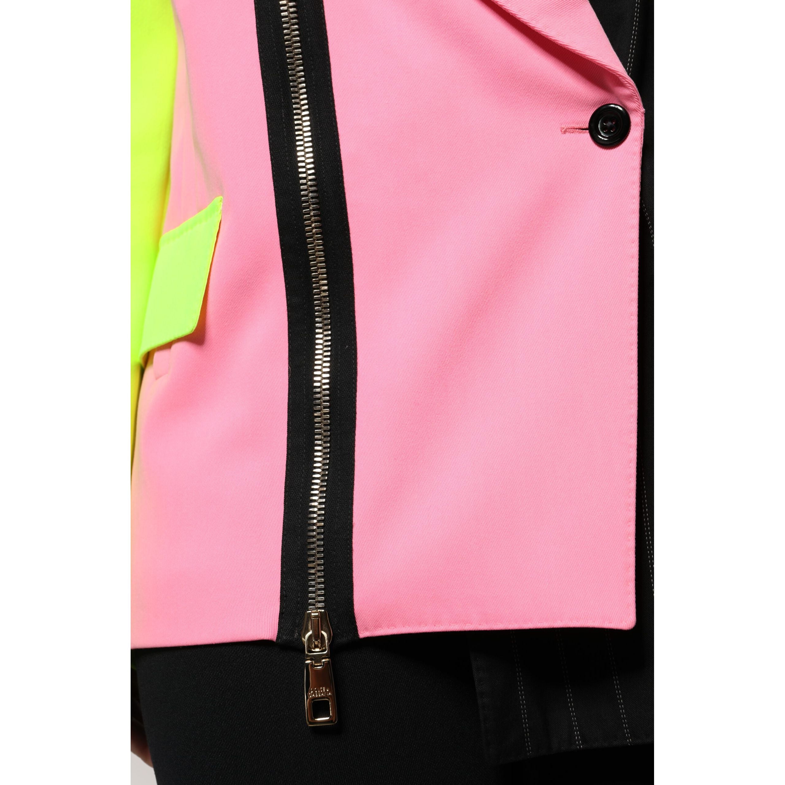 Veste-Manteau Ornée en Patchwork Multicolore Dolce & Gabbana