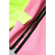Veste-Manteau Ornée en Patchwork Multicolore Dolce & Gabbana