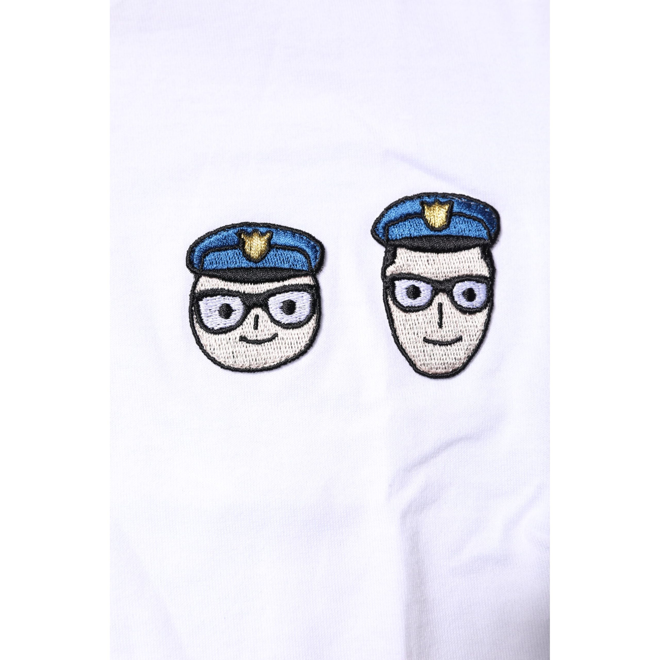 T-shirt girocollo in cotone bianco #DGFamily Dolce & Gabbana