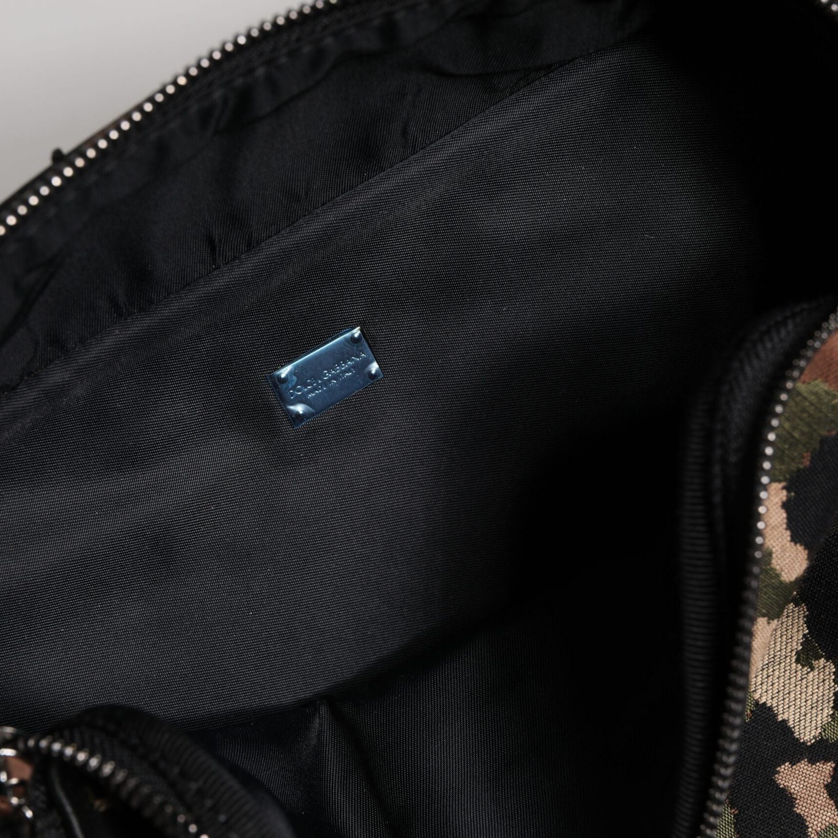 Dolce & Gabbana Multicolor Leopard DG Logo Belt Bag